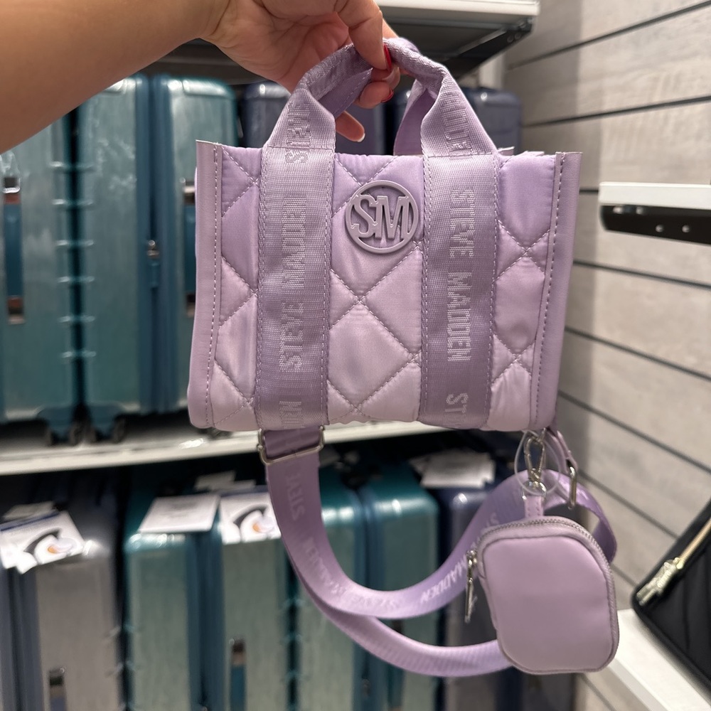 Steve madden mini puffy bag